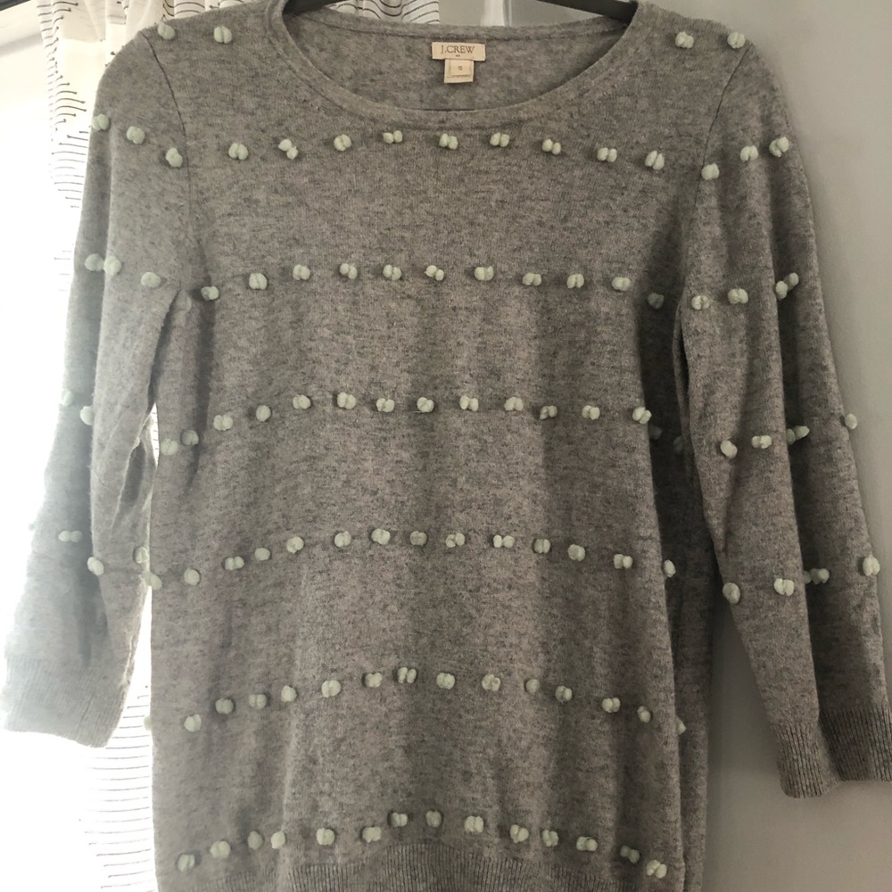 Jcrew Pompom sweater